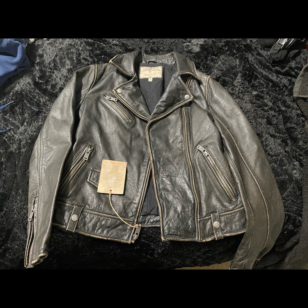 Wilson XS leather jacket. Like new